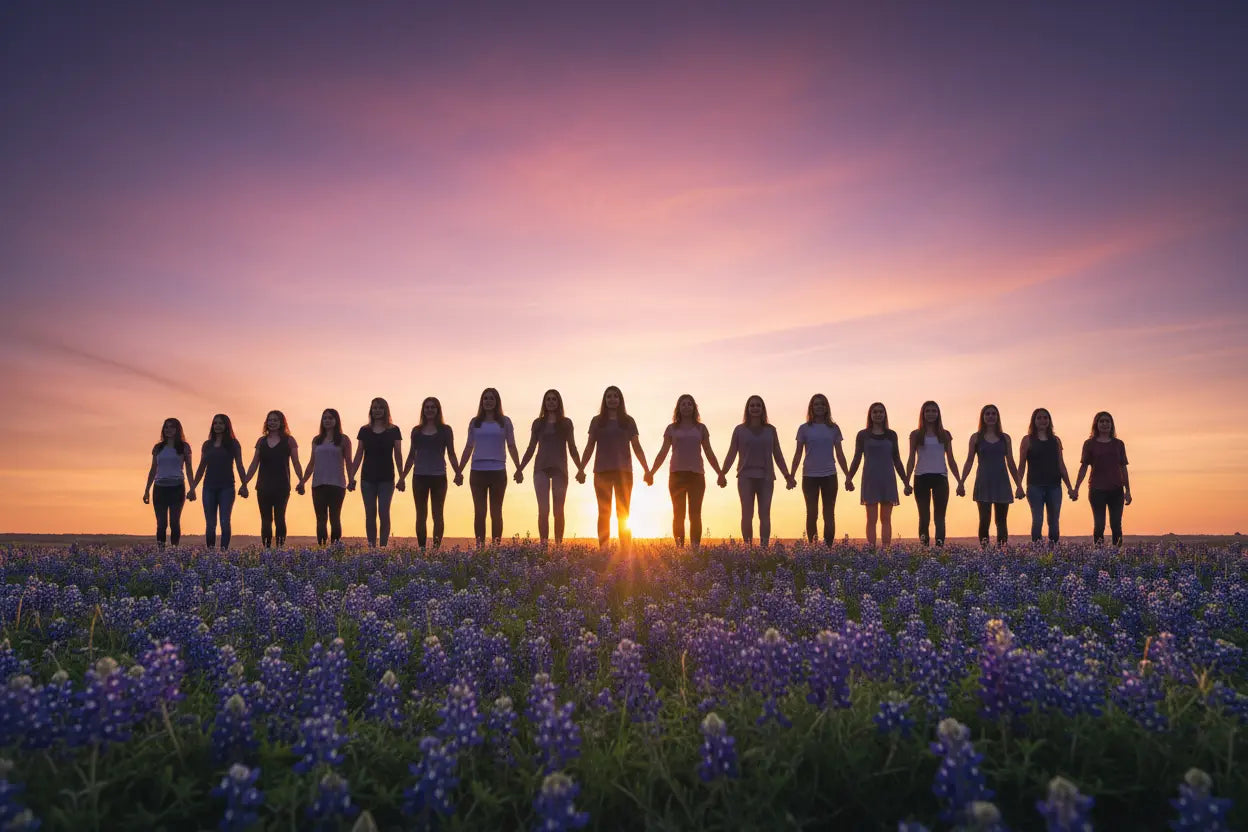 Violence Against Women Statistics in Texas Sunflowers Key