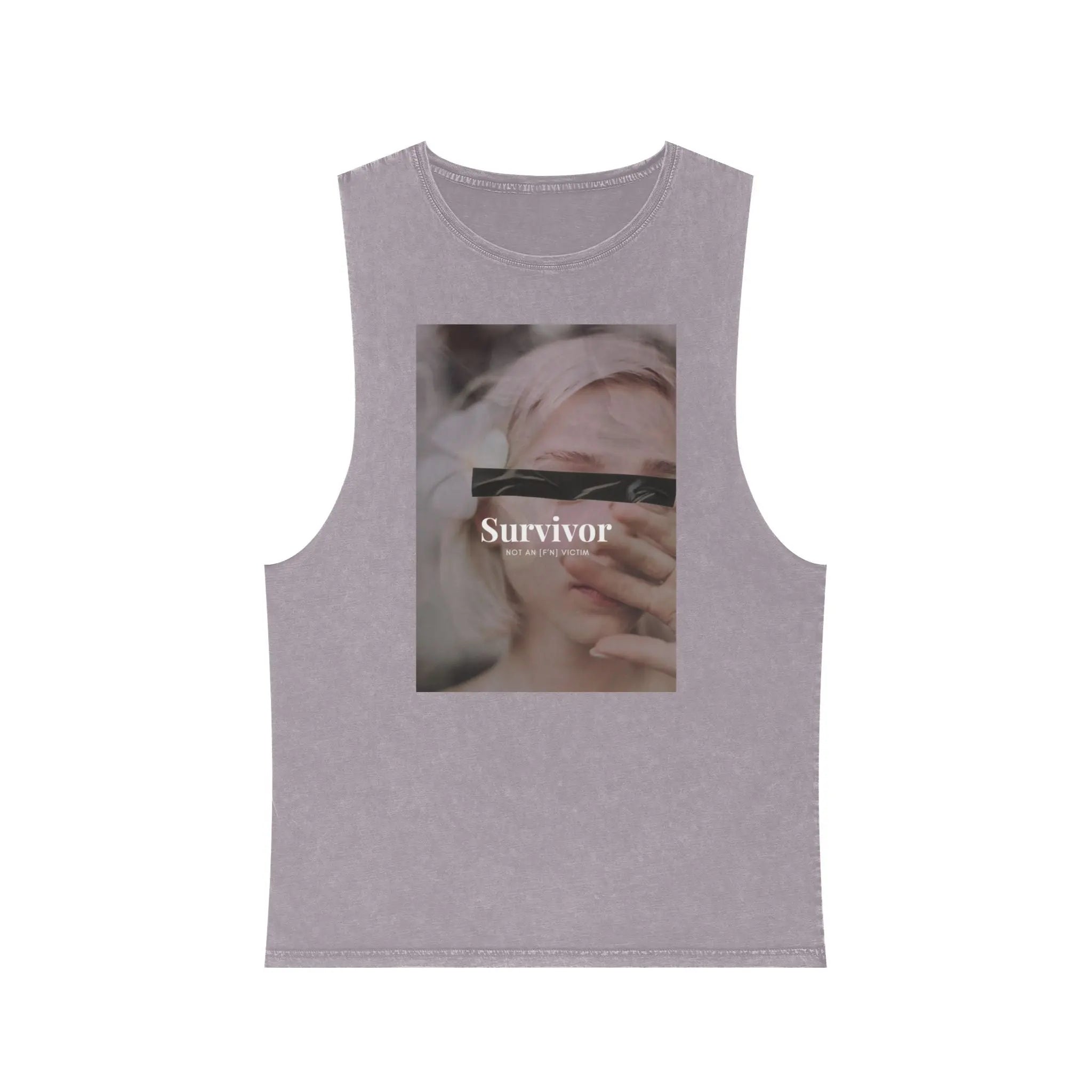 Unisex Stonewash Tank Top Printify