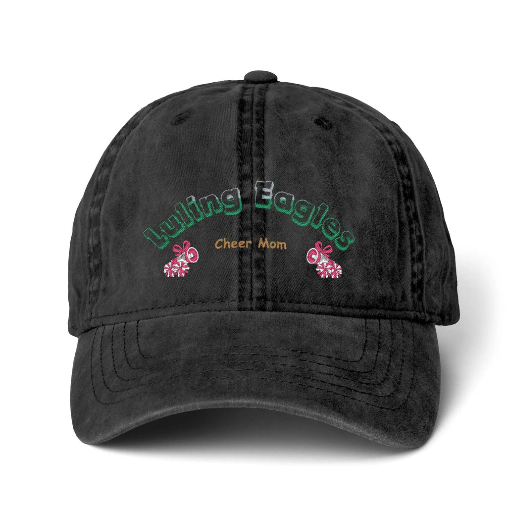 Women's Pigment-Dyed Cap with Fashion Undervisor (Embroidery) Printify