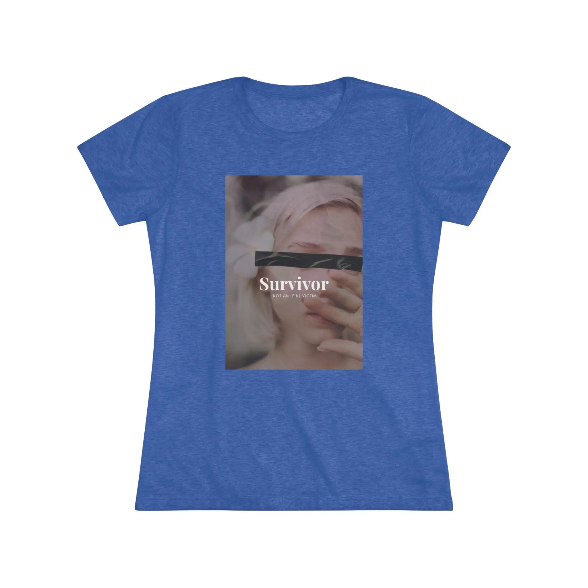 Survivor Photo Tee — Women’s Survivor Graphic T-Shirt Printify