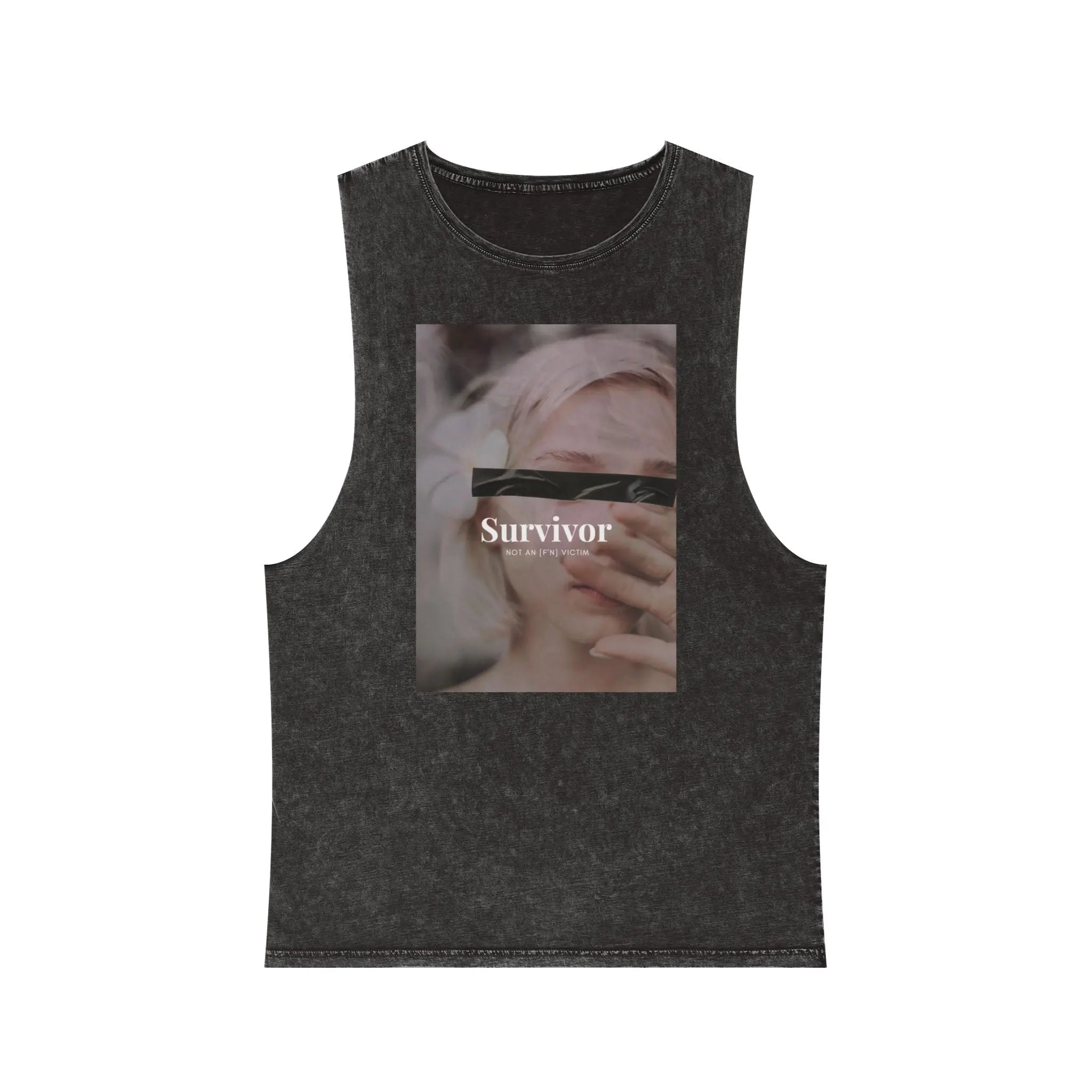 Unisex Stonewash Tank Top Printify