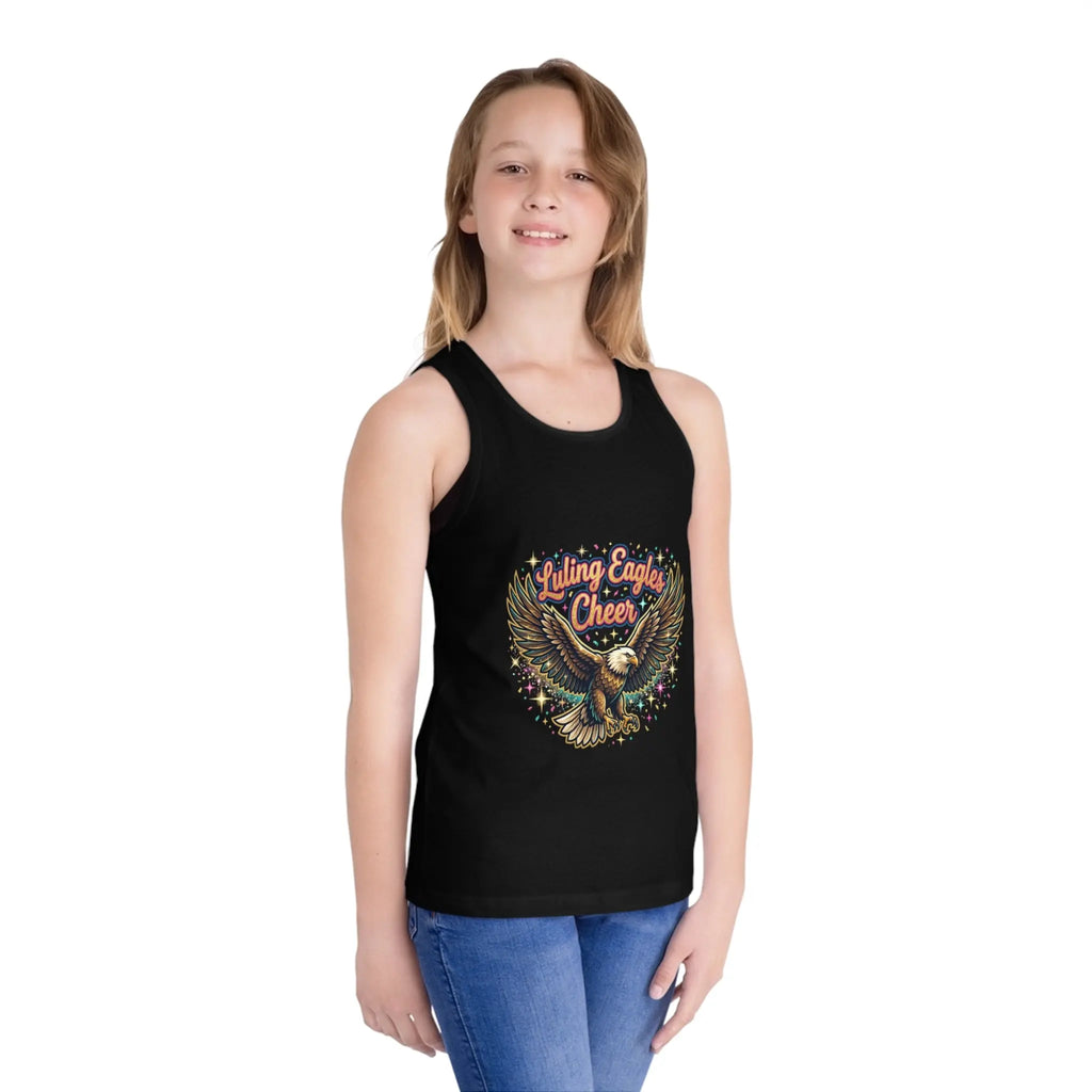 Kids Tank Top — Soaring Eagle Cheer Graphic Printify