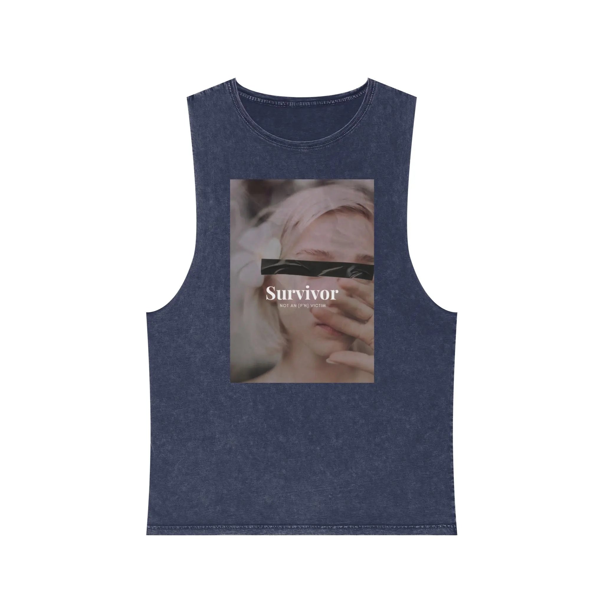 Unisex Stonewash Tank Top Printify