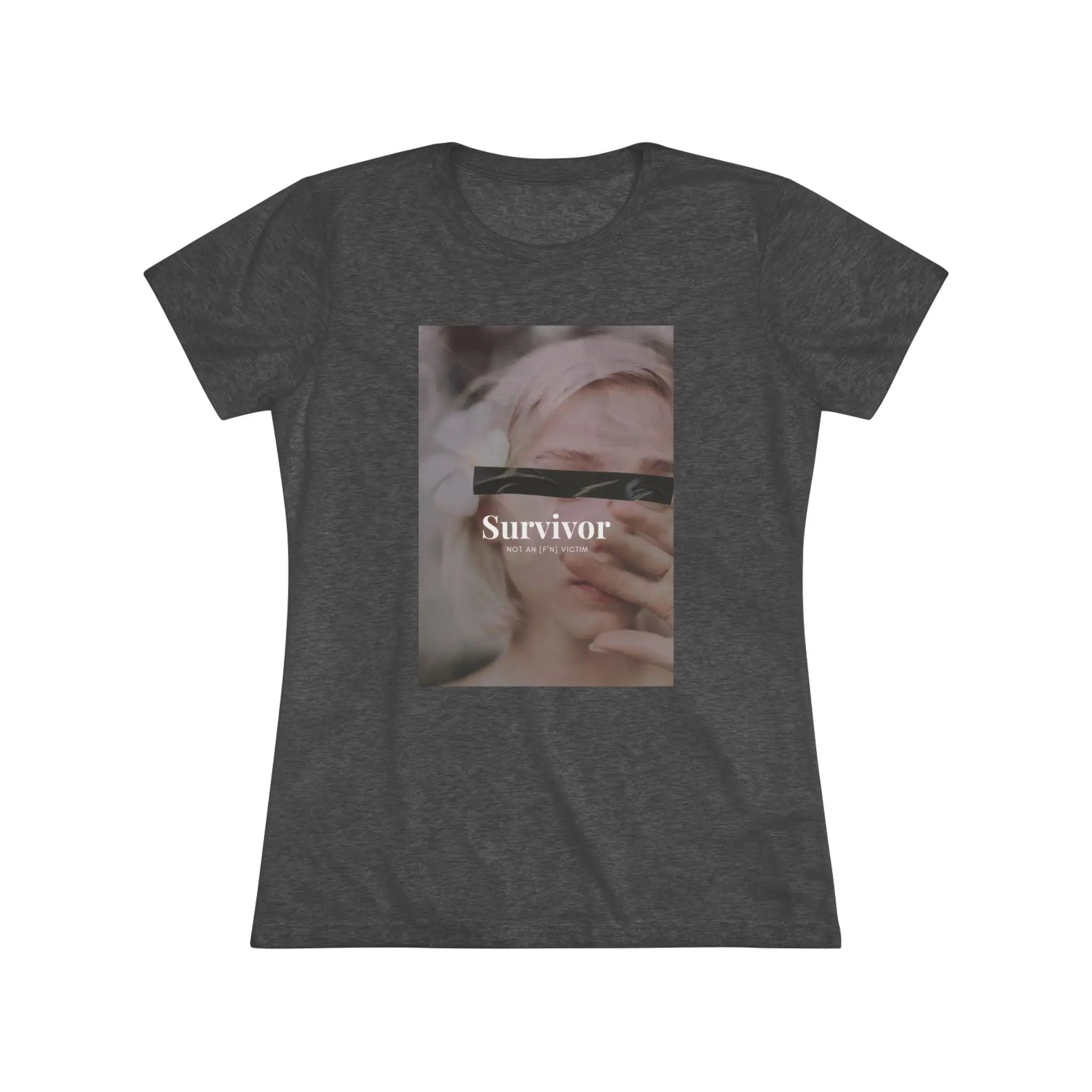 Survivor Photo Tee — Women’s Survivor Graphic T-Shirt Printify