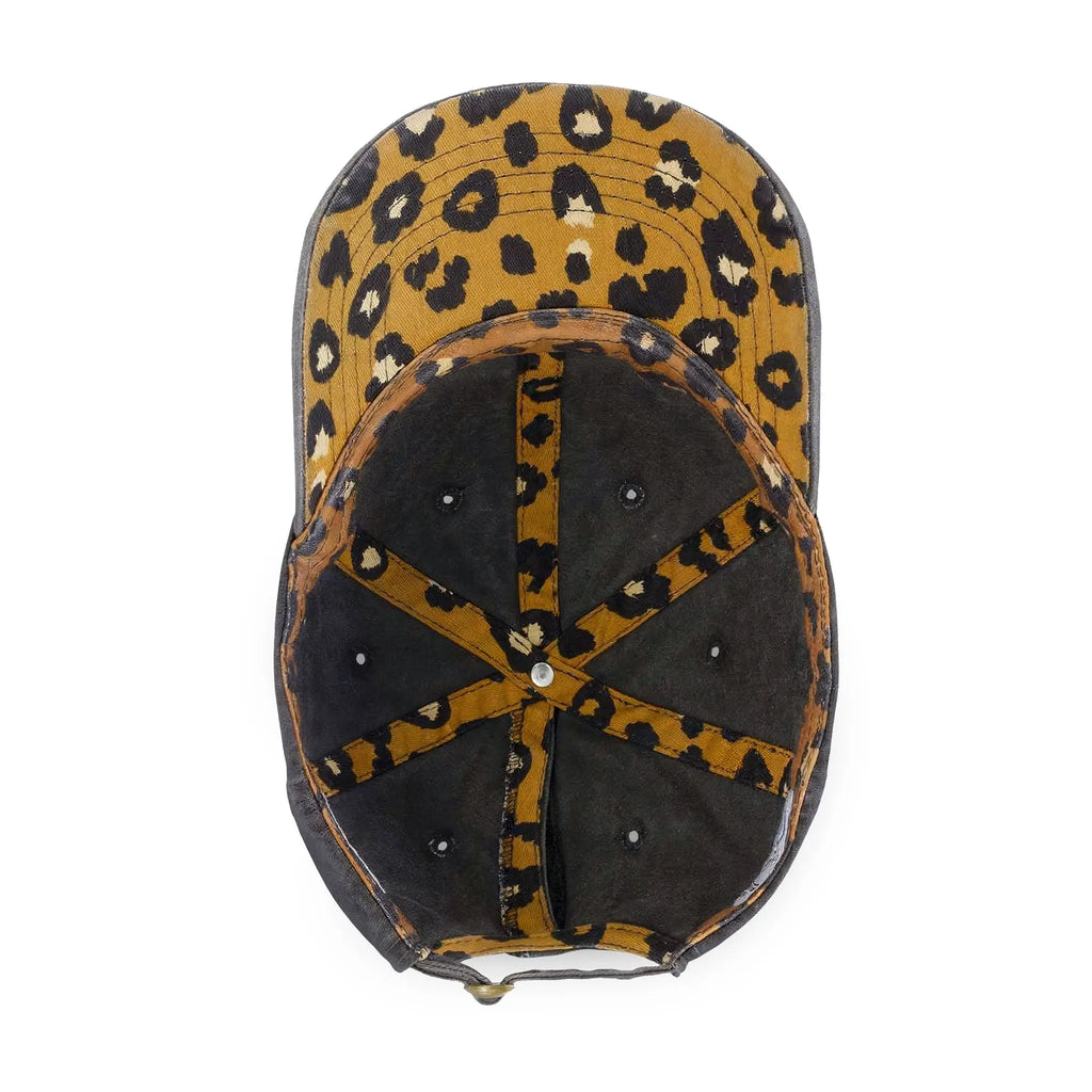 Women's Pigment-Dyed Cap with Fashion Undervisor (Embroidery) Printify