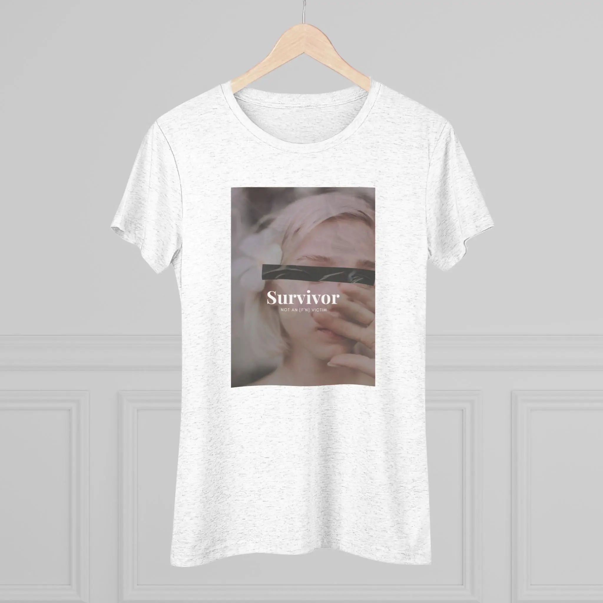 Survivor Photo Tee — Women’s Survivor Graphic T-Shirt Printify