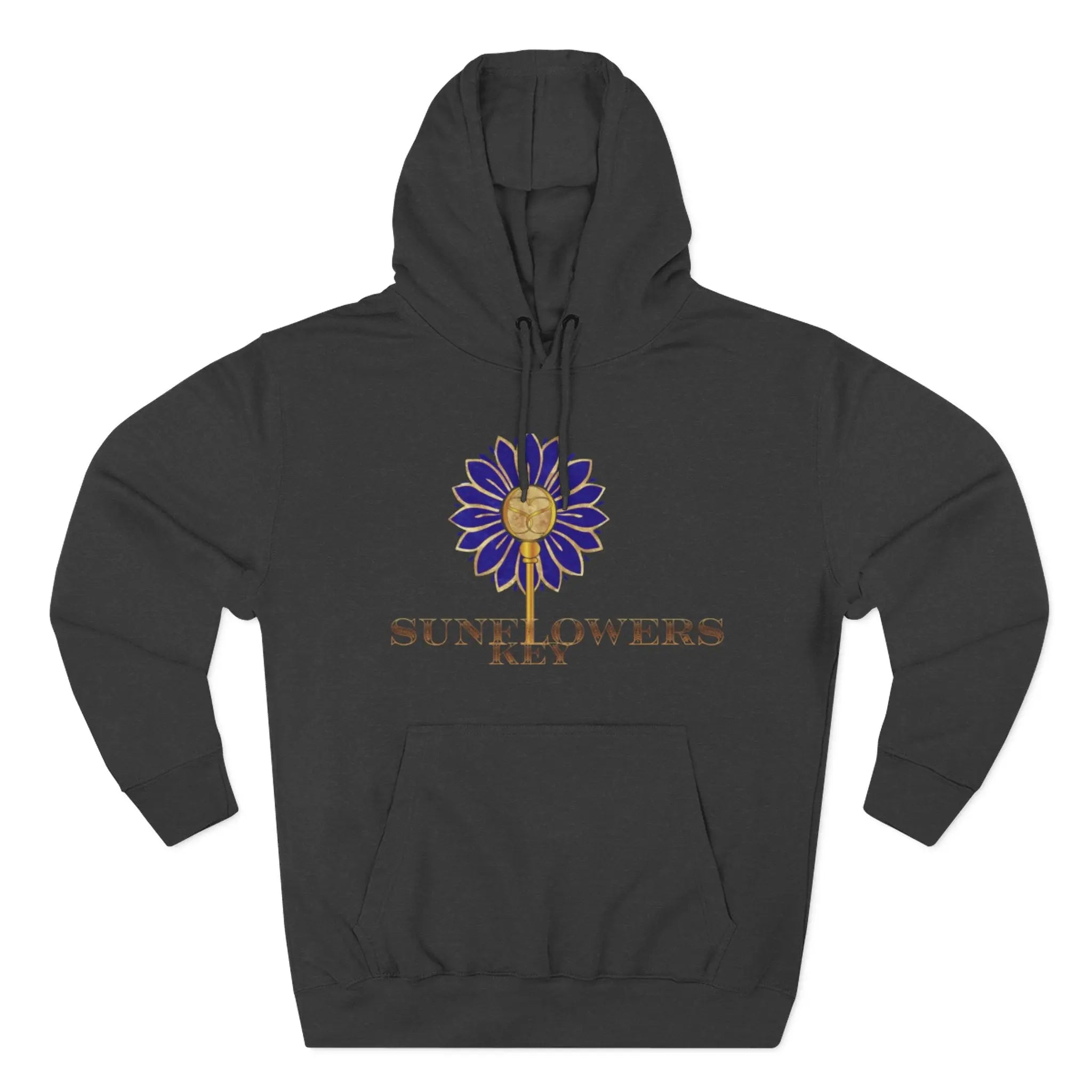 Three-Panel Fleece Hoodie Printify