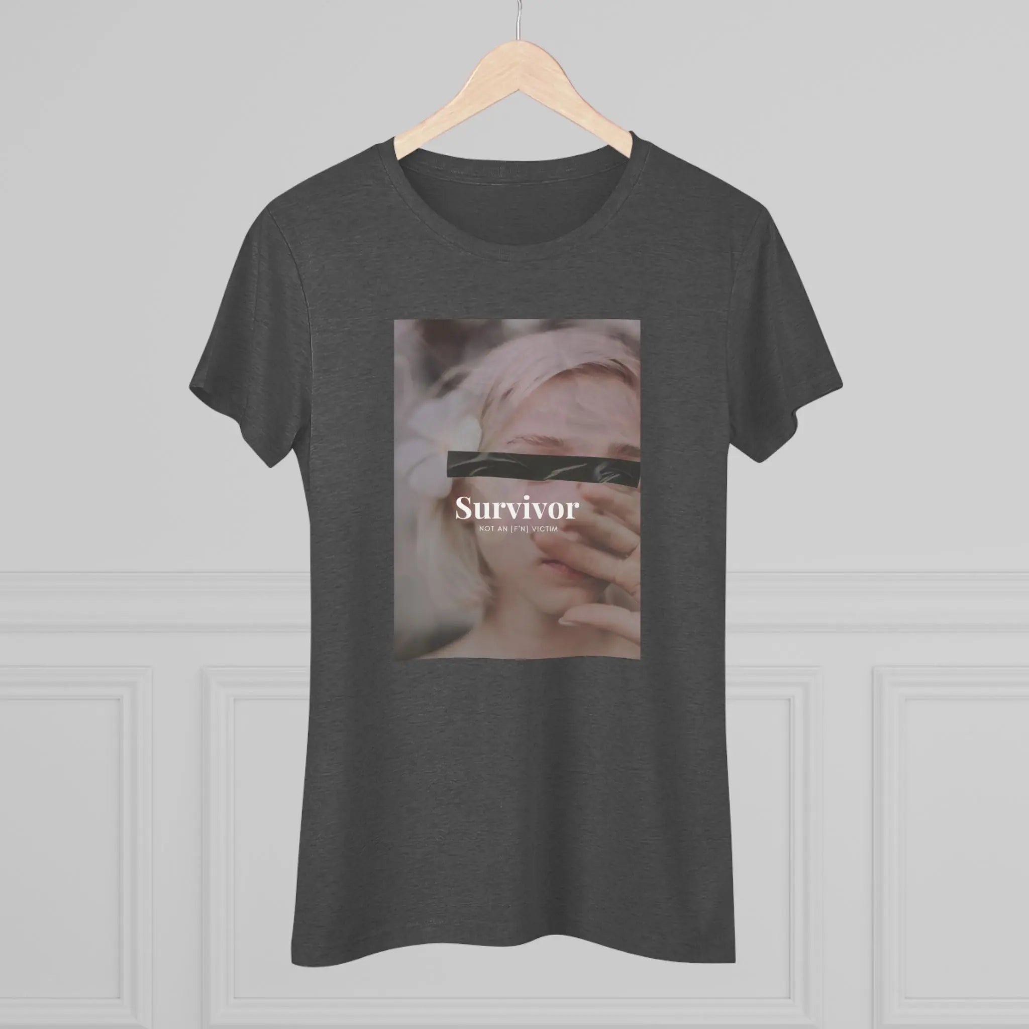 Survivor Photo Tee — Women’s Survivor Graphic T-Shirt Printify