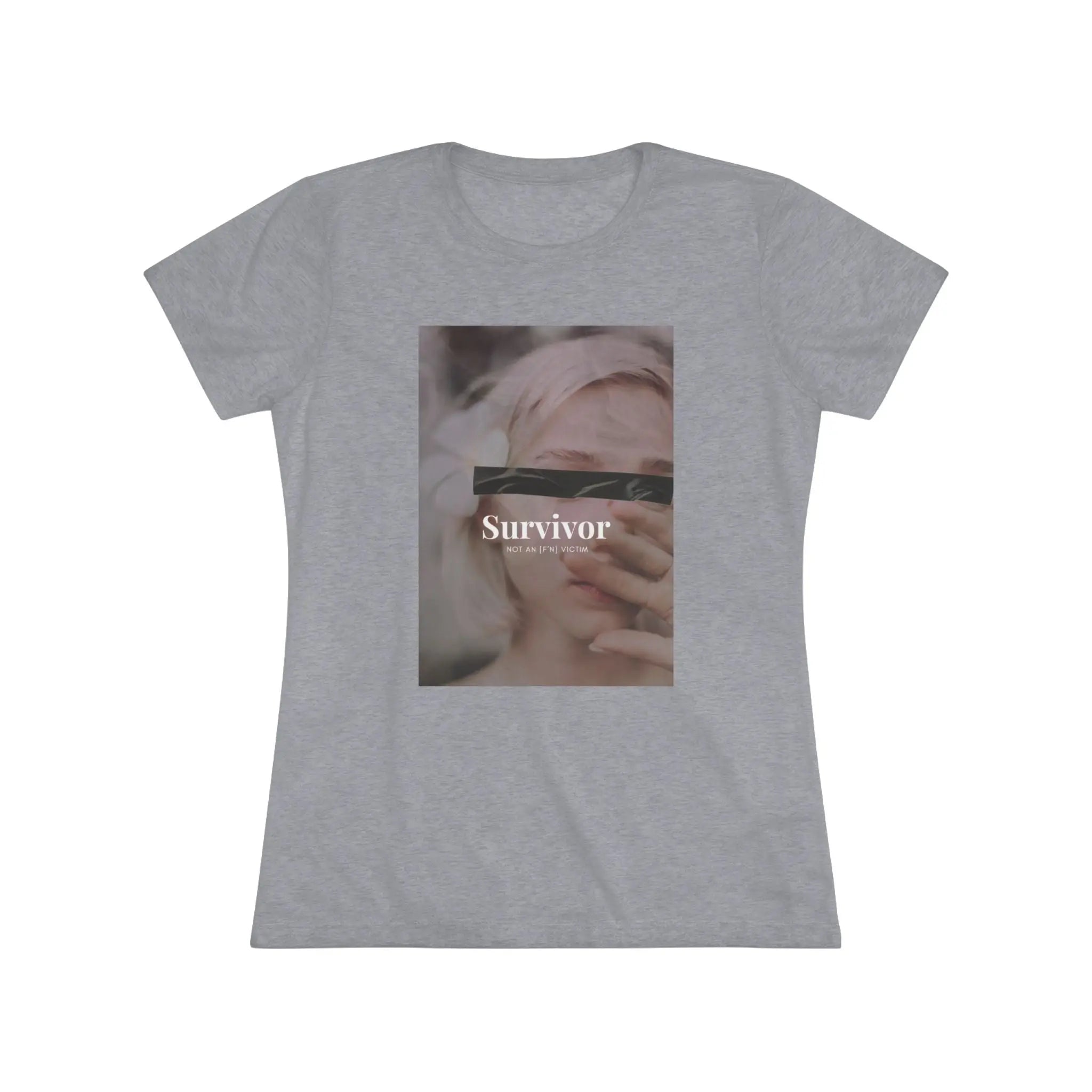Survivor Photo Tee — Women’s Survivor Graphic T-Shirt Printify
