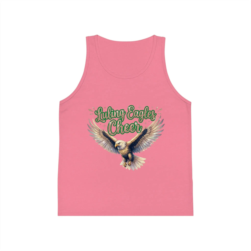 Kids Tank Top — Soaring Eagles Cheer Graphic Printify