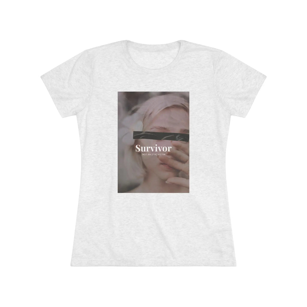 Survivor Photo Tee — Women’s Survivor Graphic T-Shirt Printify