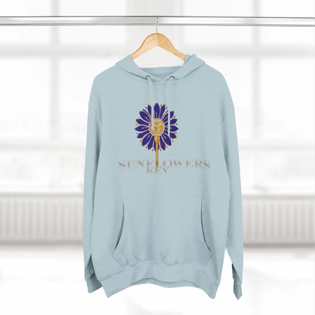 Three-Panel Fleece Hoodie Printify