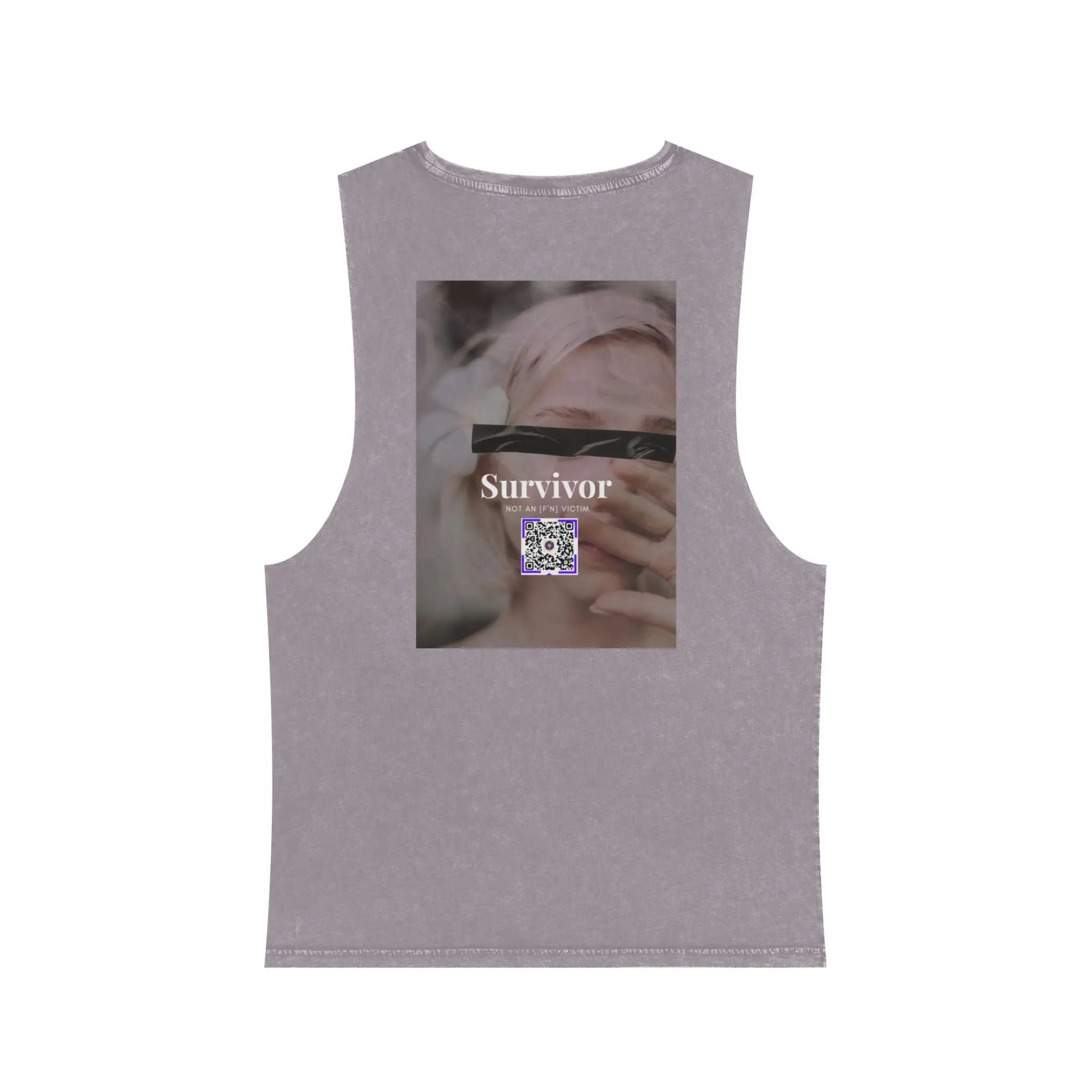 Unisex Stonewash Tank Top Printify