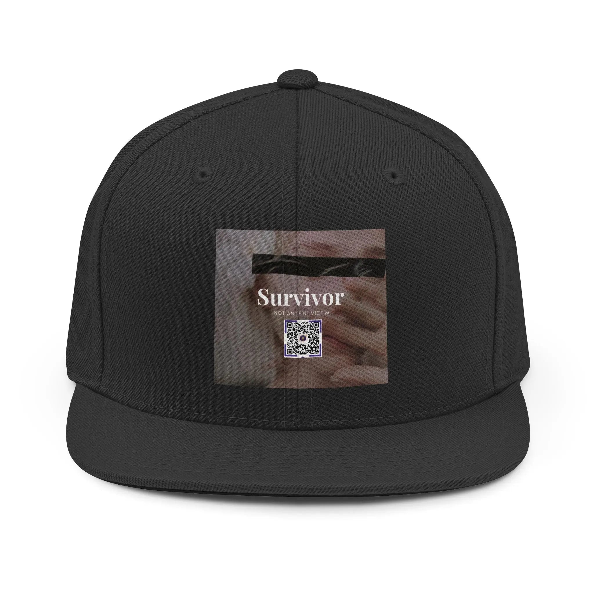Survivor Snapback Hat — Empowerment Baseball Cap with 'Survivor' Design Printify