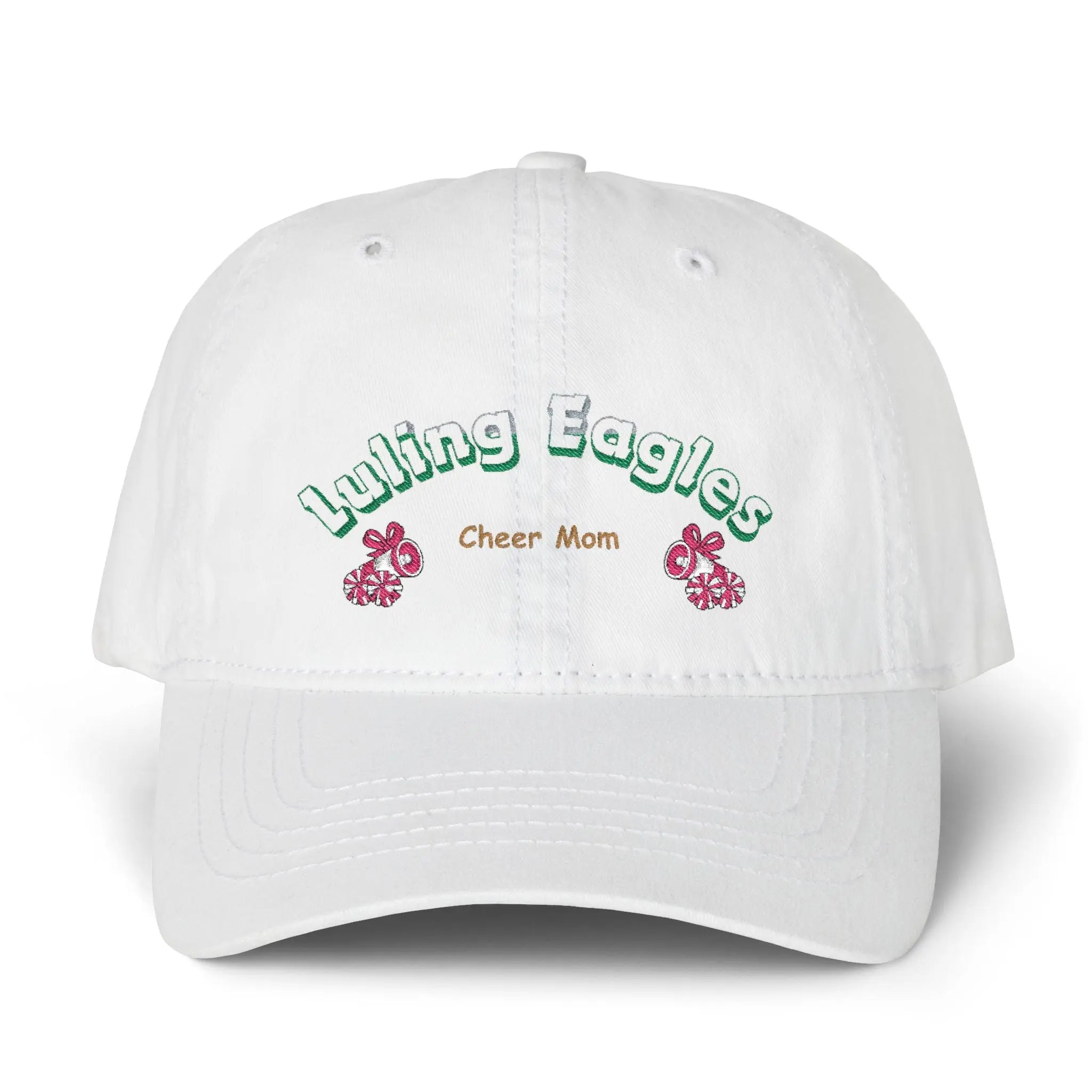 Women's Pigment-Dyed Cap with Fashion Undervisor (Embroidery) Printify