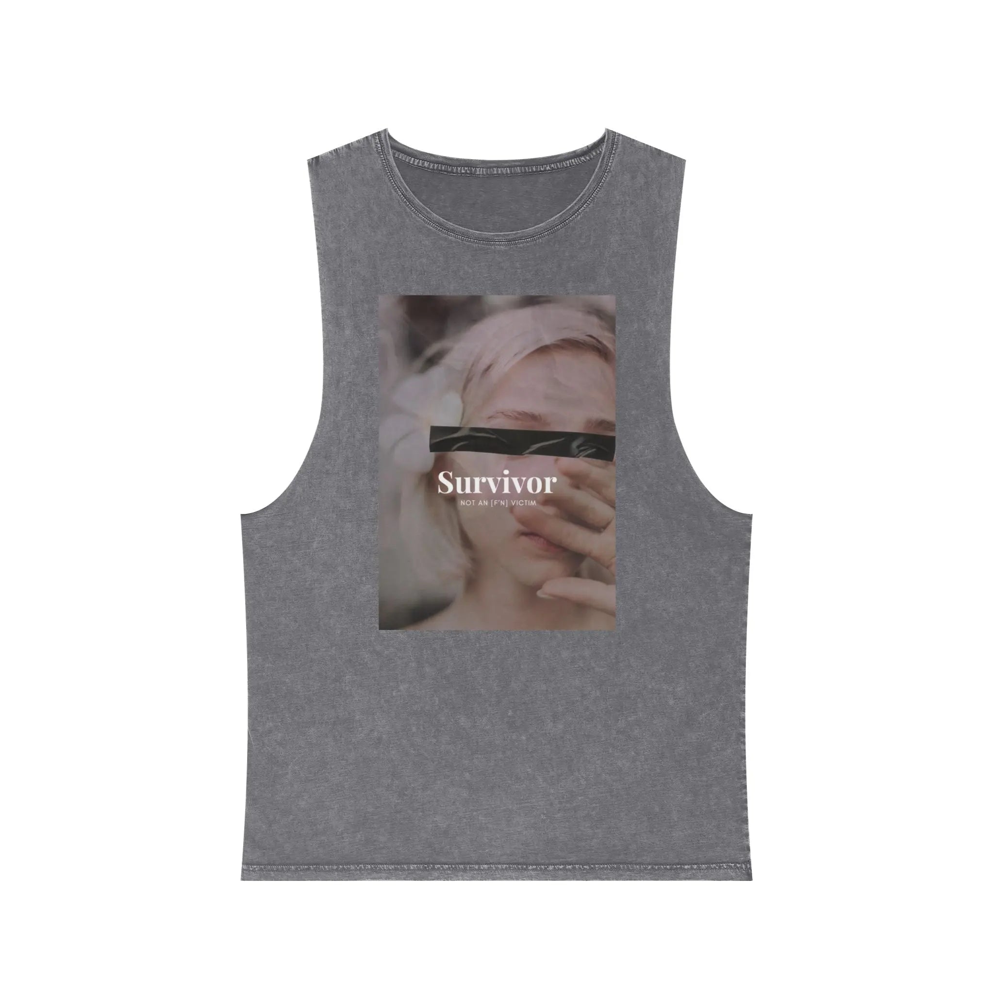 Unisex Stonewash Tank Top Printify