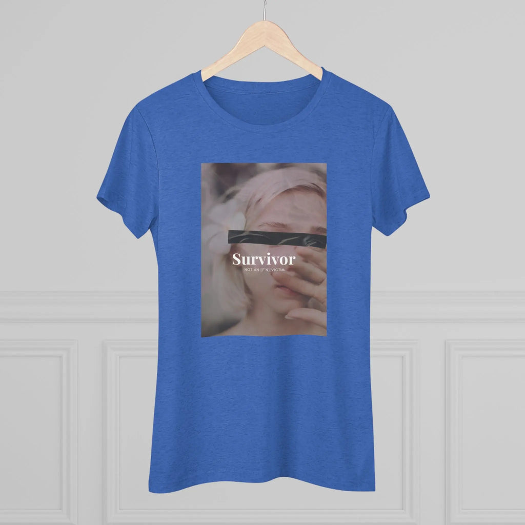 Survivor Photo Tee — Women’s Survivor Graphic T-Shirt Printify