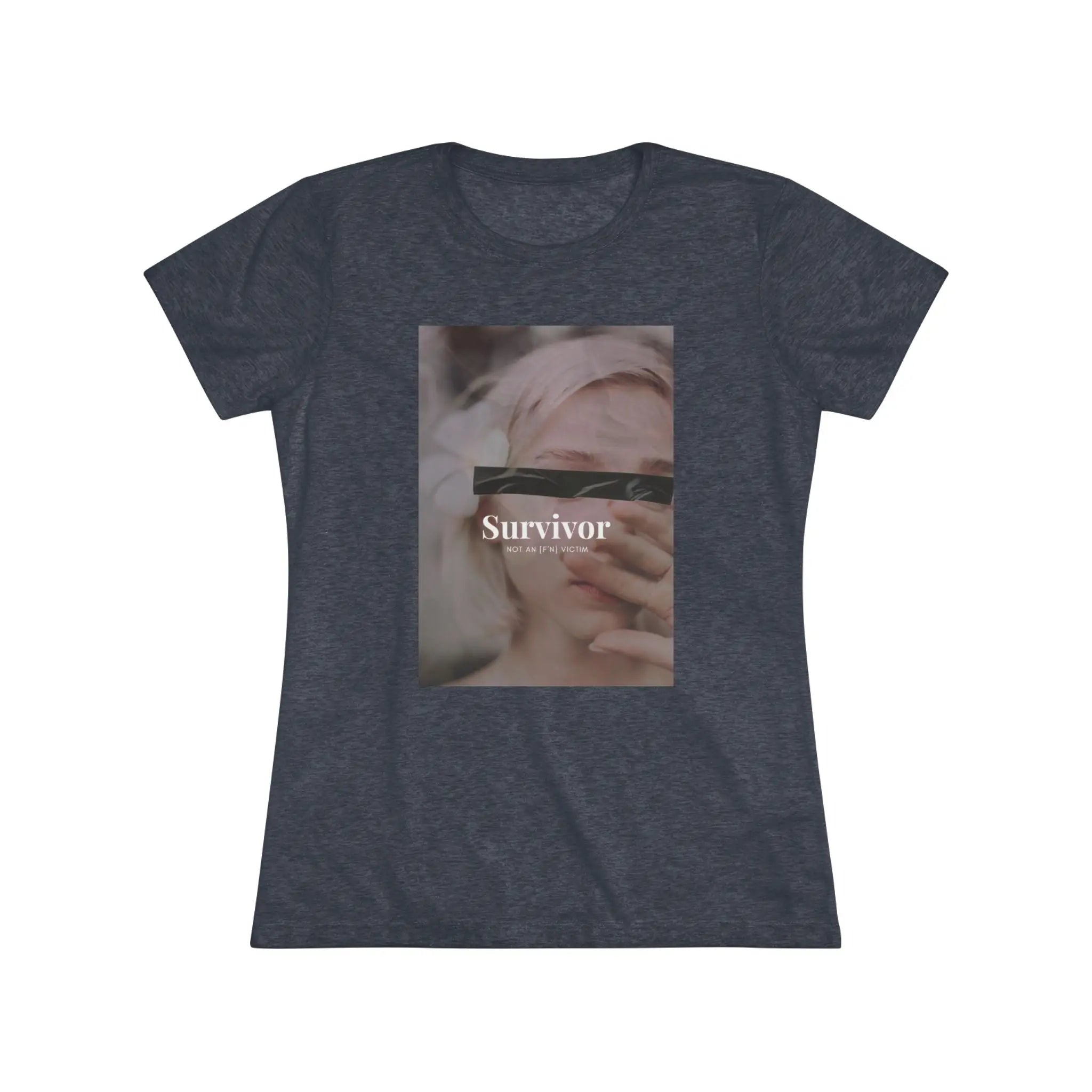 Survivor Photo Tee — Women’s Survivor Graphic T-Shirt Printify