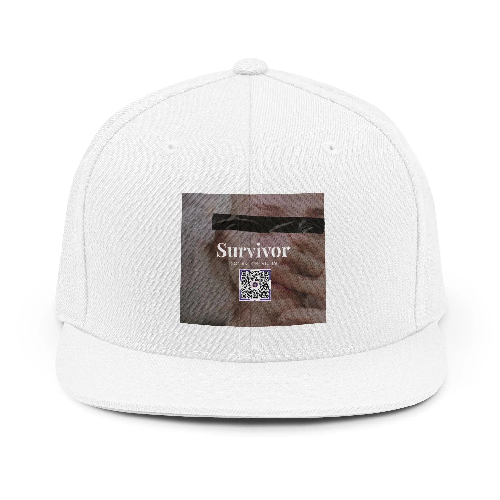 Survivor Snapback Hat — Empowerment Baseball Cap with 'Survivor' Design Printify